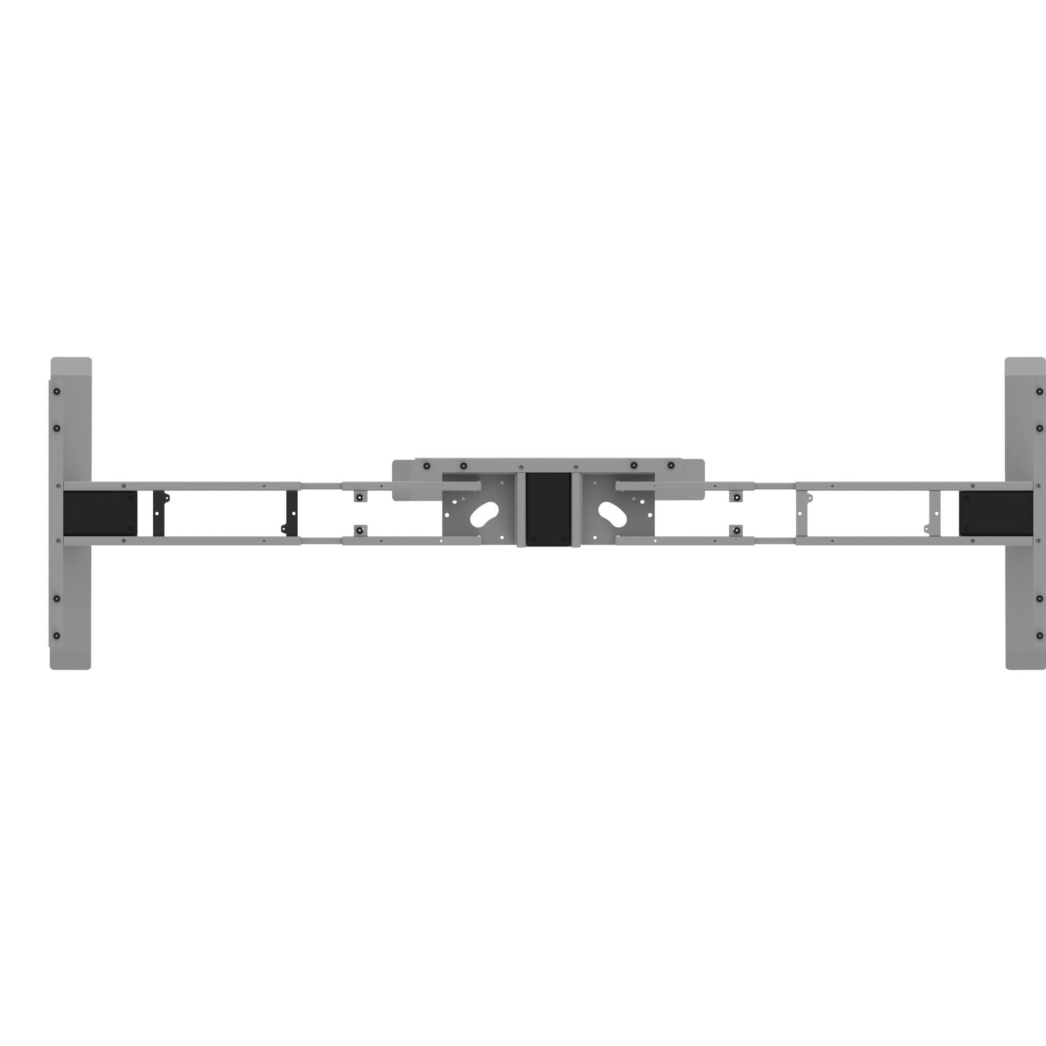 Three-motor table frame with TRILIFT height adjustment