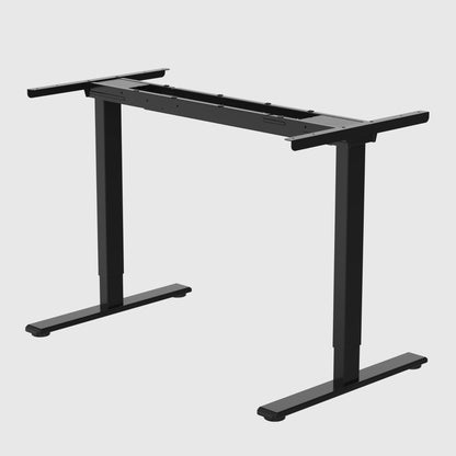 Two-motor table frame with FlexiRise height adjustment