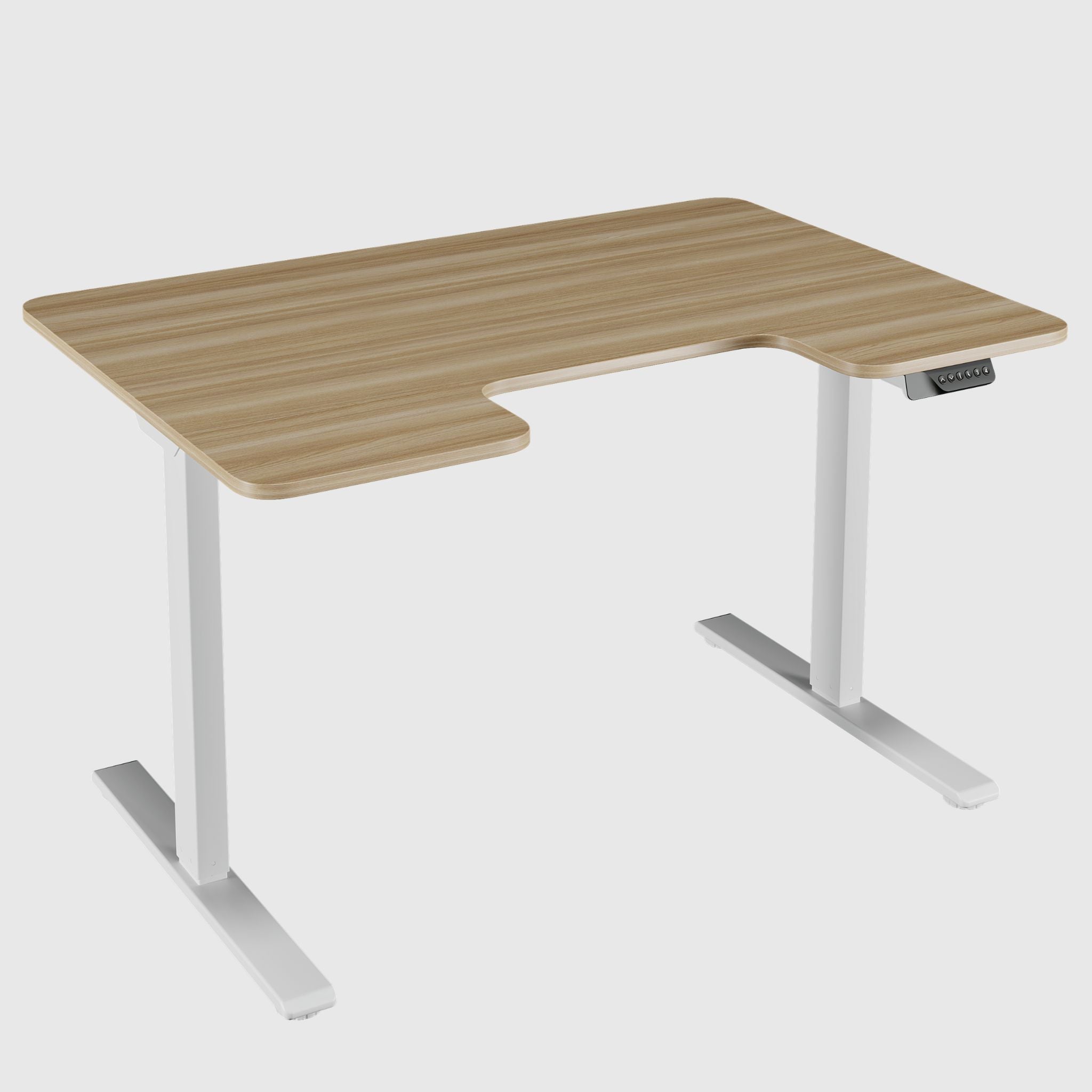 FLEXIRISE height-adjustable table made of chipboard