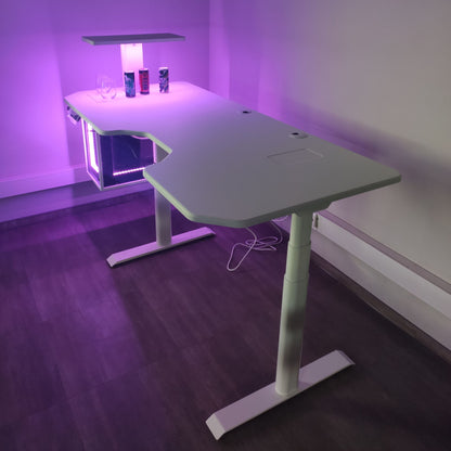 Bestfit height-adjustable table with MDF table top