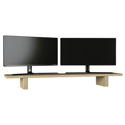 Shelf for 2 monitors