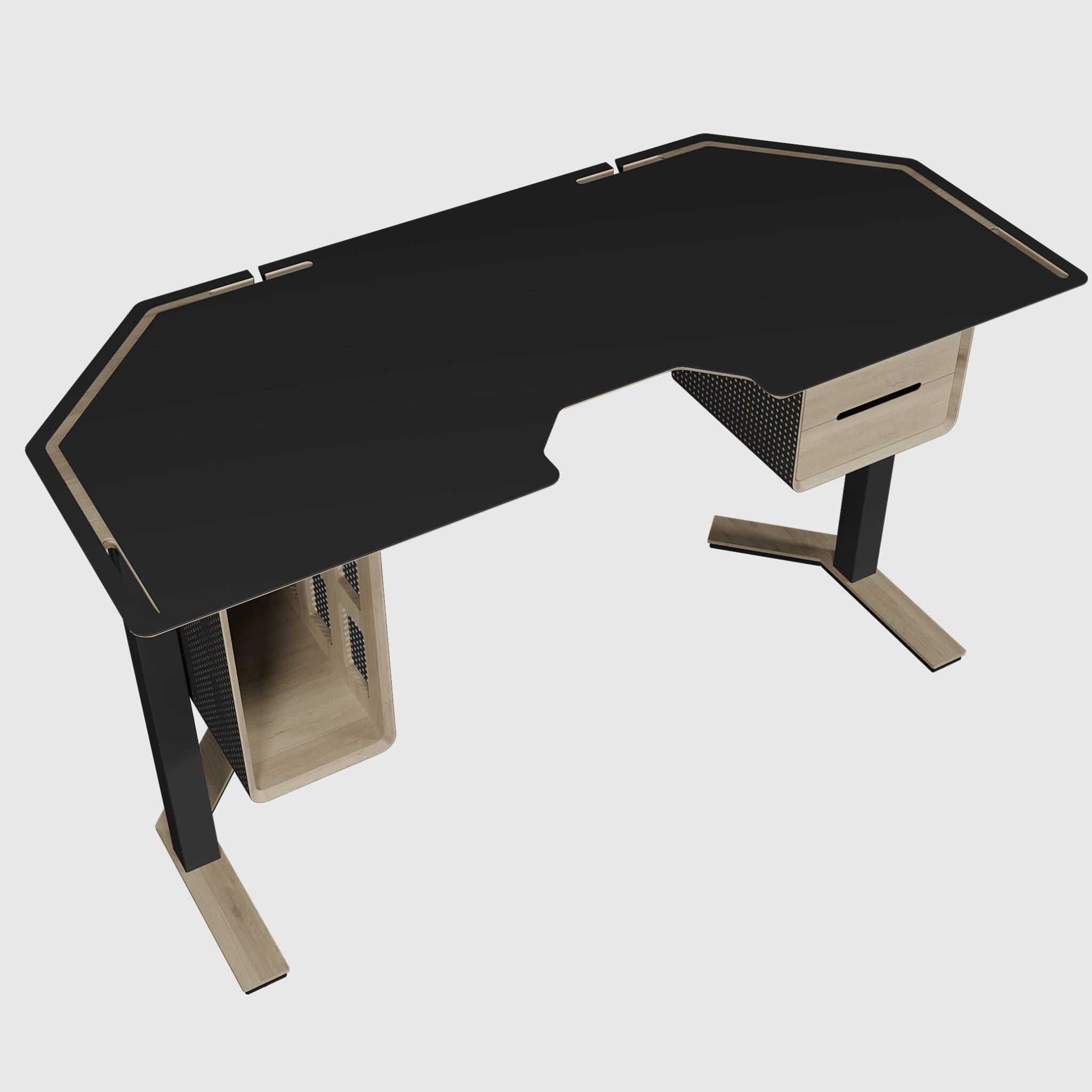 Design table with height adjustment WPN