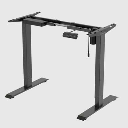 Single motor table frame with BASIC height adjustment