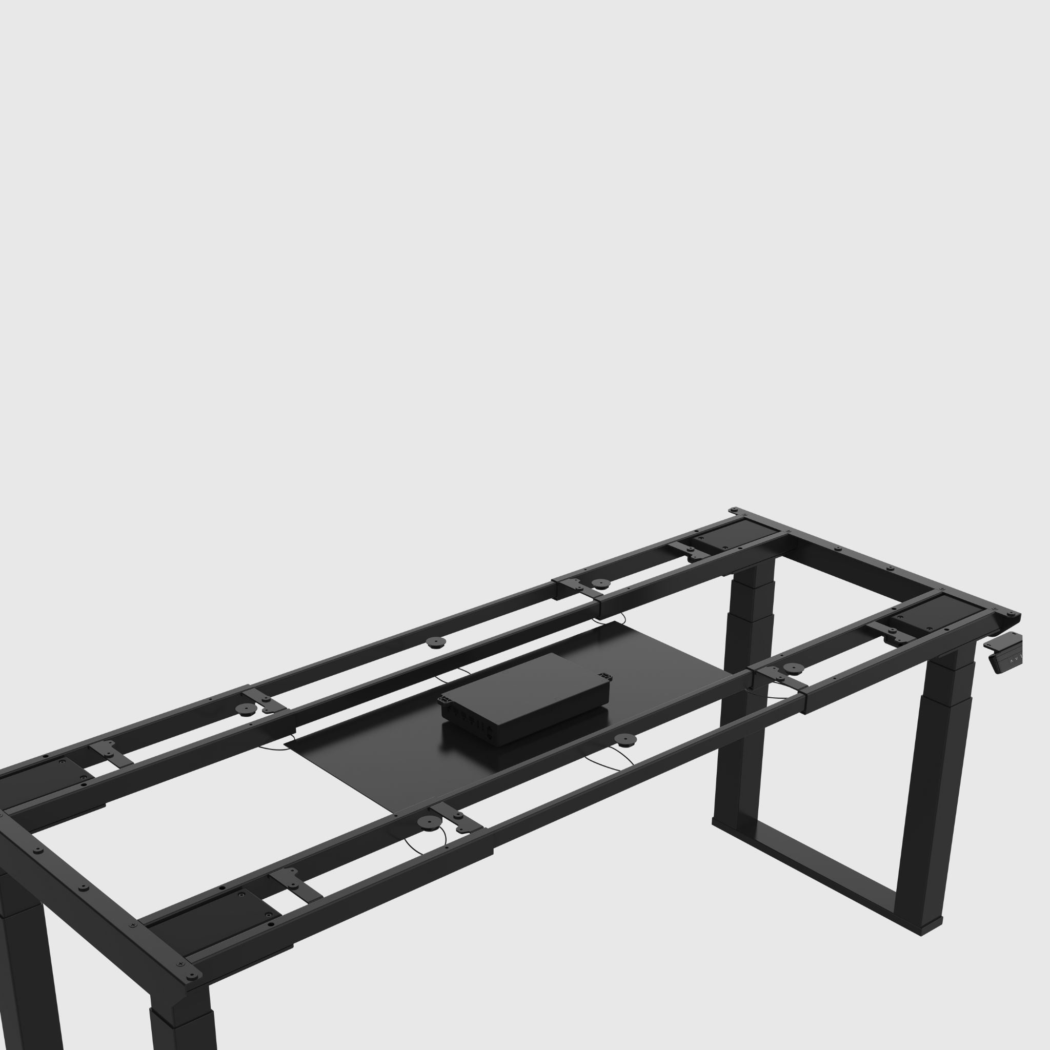 Four-motor table frame with UltraStrong height adjustment