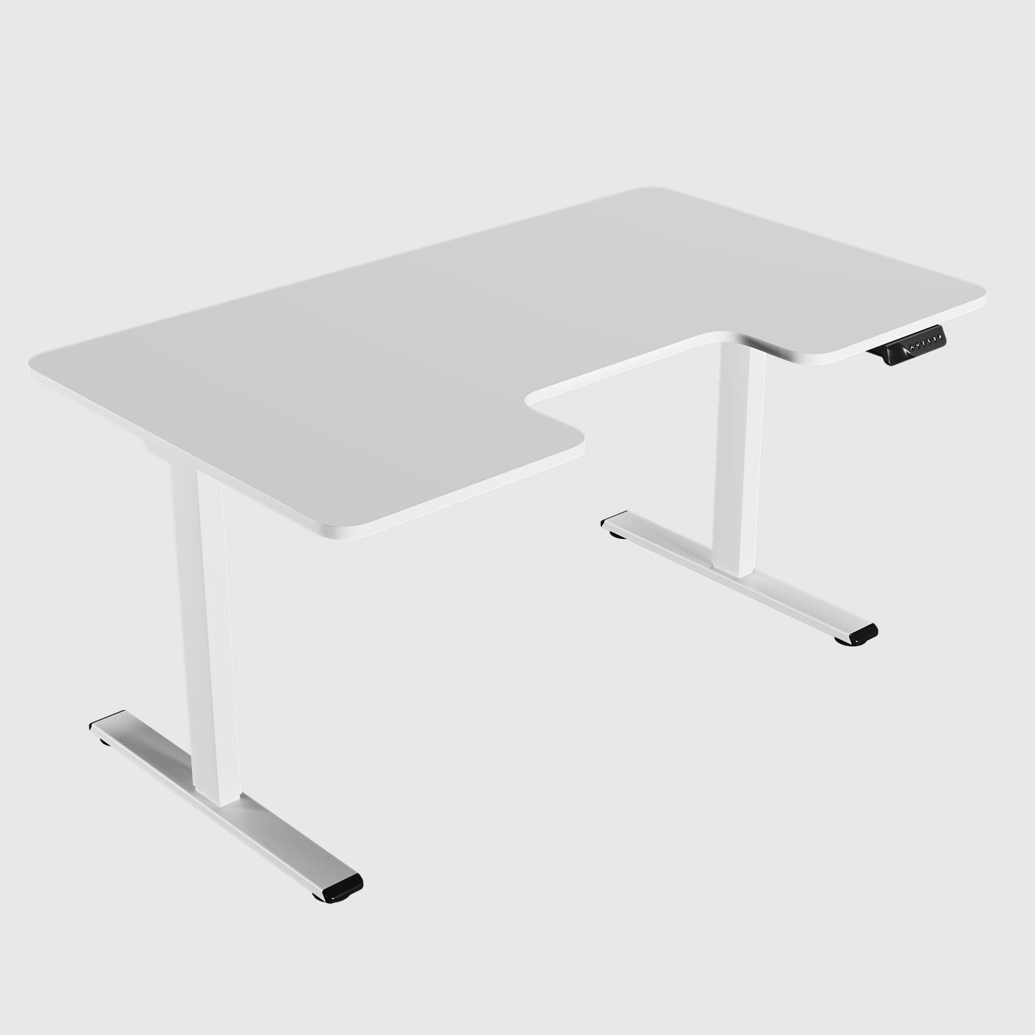 FLEXIRISE height-adjustable table made of chipboard