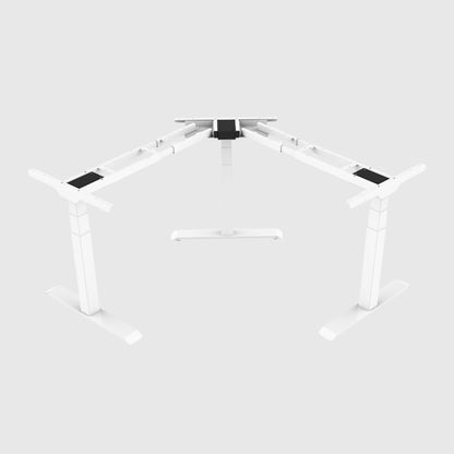 Three-motor table frame with TRILIFT height adjustment