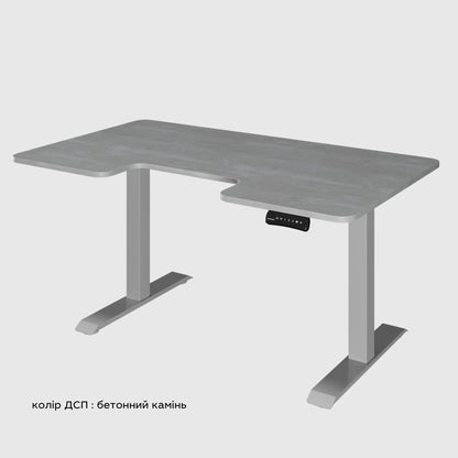 Bestfit height-adjustable table with a chipboard tabletop