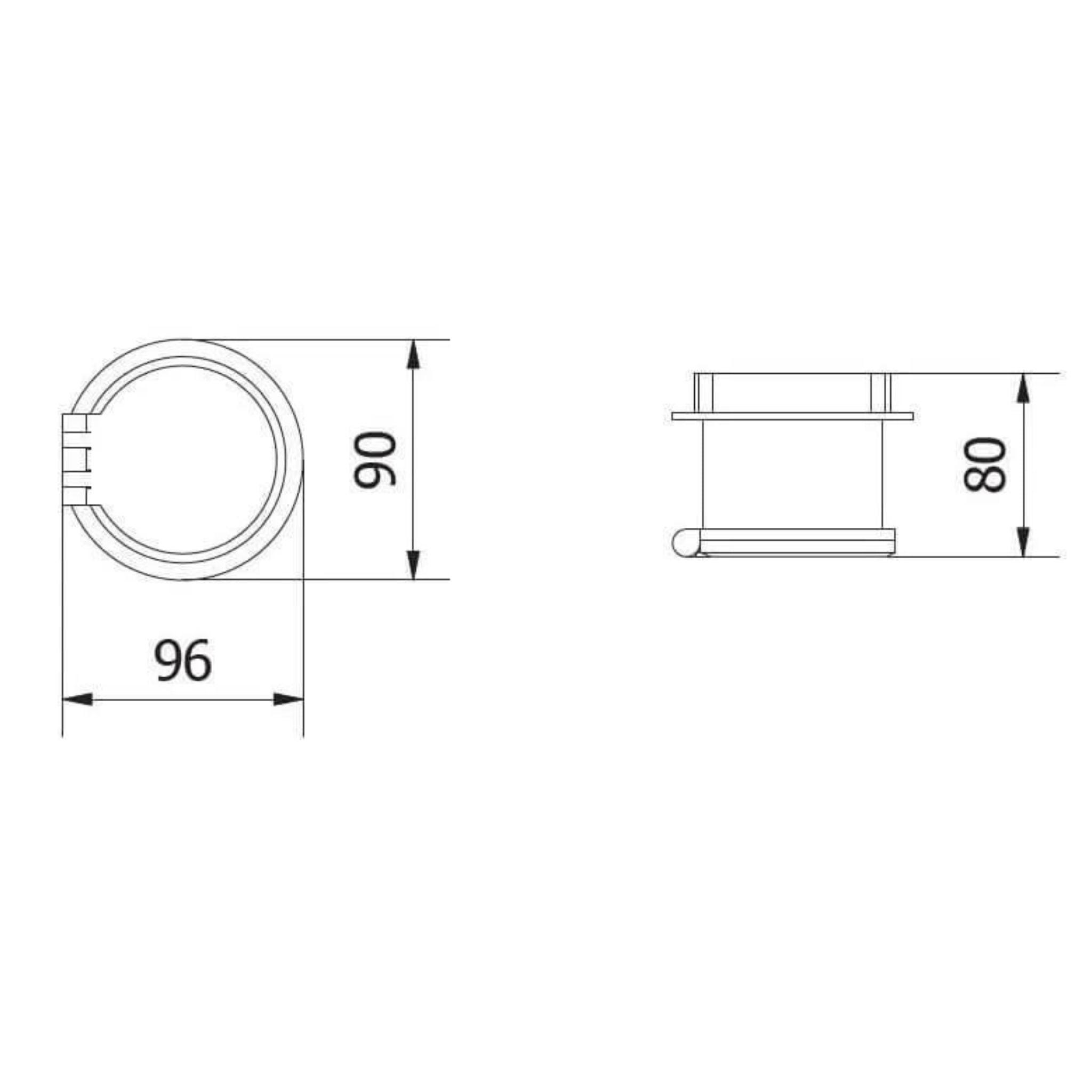 Recessed socket with USB A+C, interchangeable ports (USB-A, HDMI, RJ45) and wireless charging