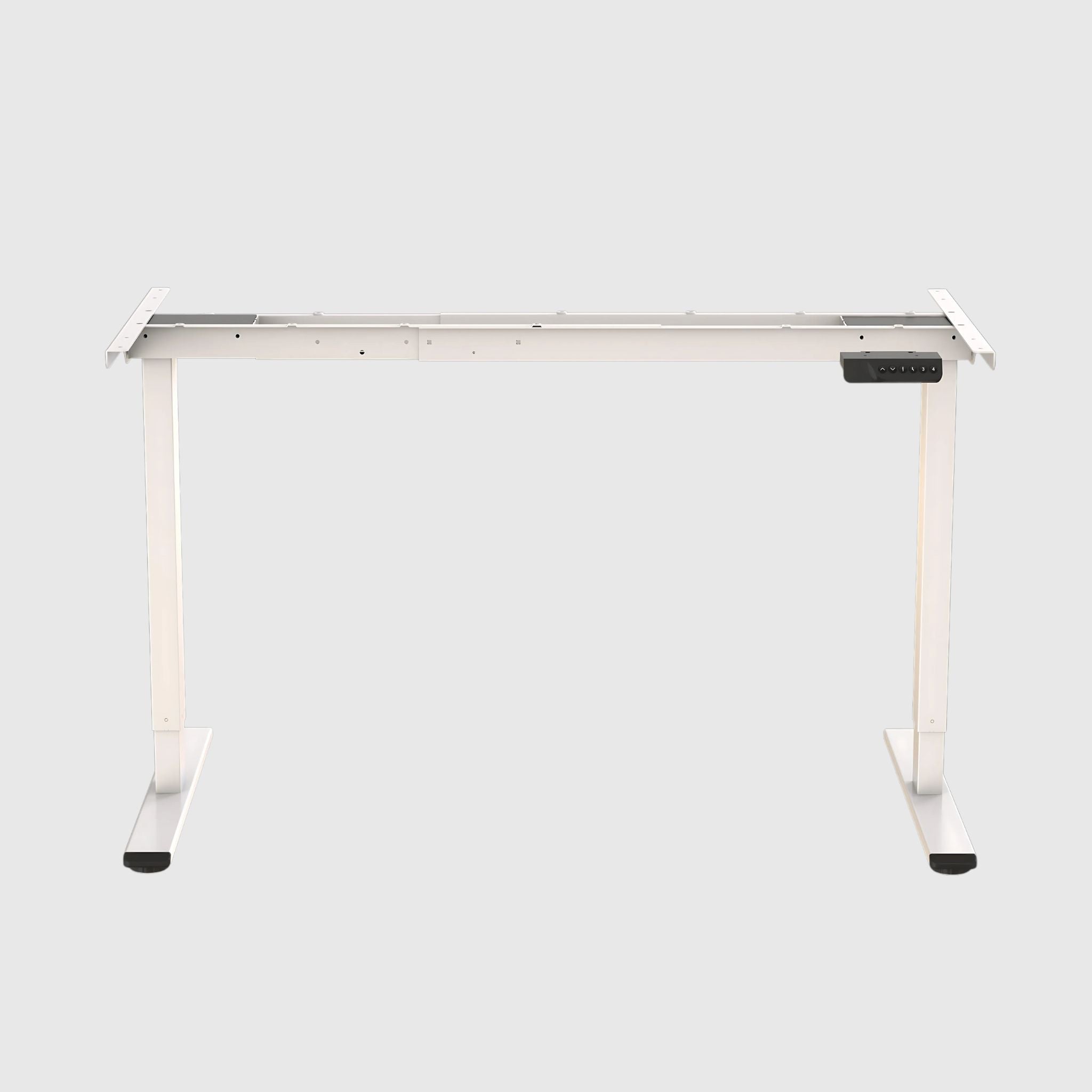 BESTFIT height-adjustable table with wooden table top