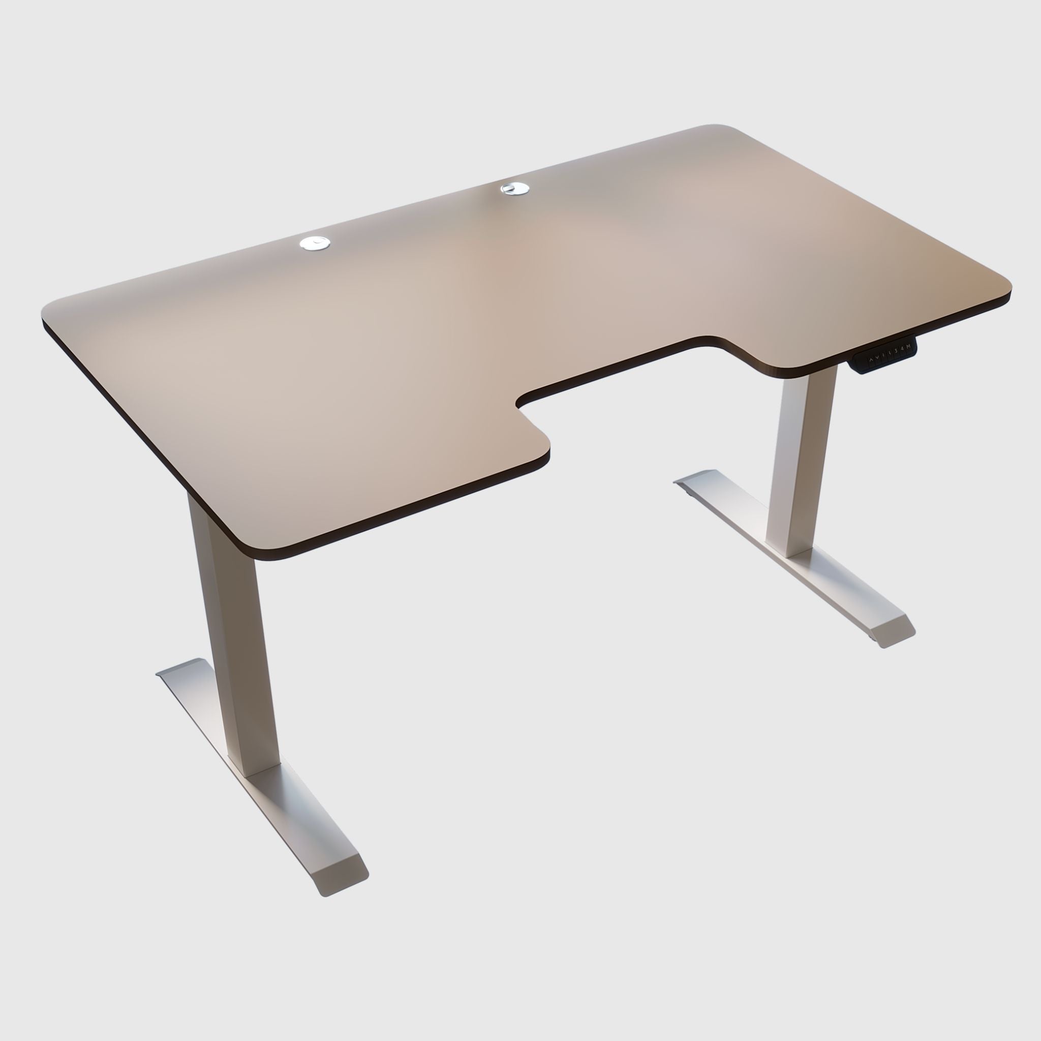 Bestfit height-adjustable table with a chipboard tabletop